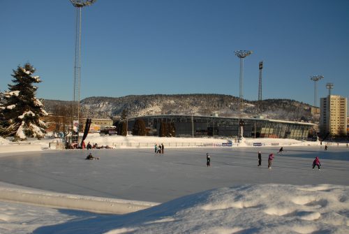 Marienlyst bad og skøyter (Foto: Birgitte Simensen Berg, Drammen kommune)